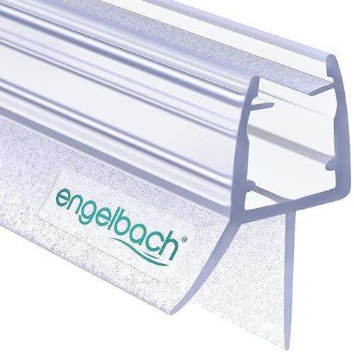 Engelbach® Goma para Mampara de Ducha - Junta con ajuste perfecto para puertas de 5-8 mm - Perfil de mampara fácil instalar